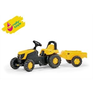 RollyKid JCB incl aanhanger Rolly Toys test
