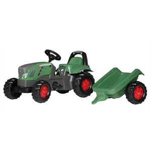 RollyKid Fendt Vario 516 + trailer Rolly Toys test