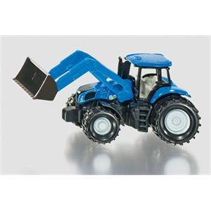 New Holland met voorlader Siku test