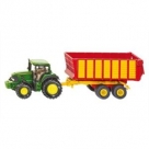 John Deere met silagewagen Siku