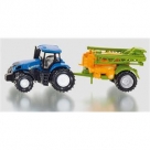 Tractor New Holland + veldspuit Siku