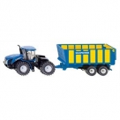 New Holland T9.560 met silage-wagen Siku