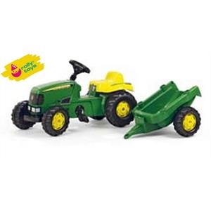 RollyKid John Deere avec remorque Rolly Toys test