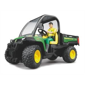 John Deere Gator 855D avec chauffeur Bworld test