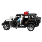 Jeep Wrangler Unlimited Rubicon politieauto met po
