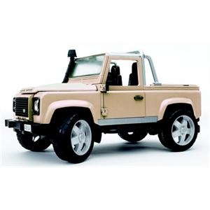 Land Rover Defender Pick up Bruder test