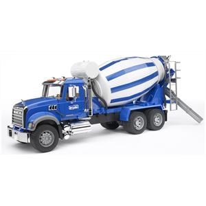 Mack Granite camion btonnire Bruder test