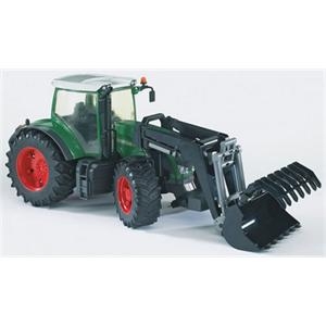 Fendt 936 Vario avec chargeur Bruder test