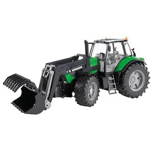 Deutz Agrotron X720 met voorlader Bruder test