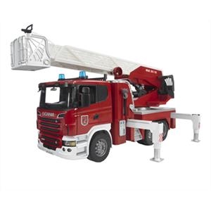 Camion de pompier Scania R-Serie Bruder test