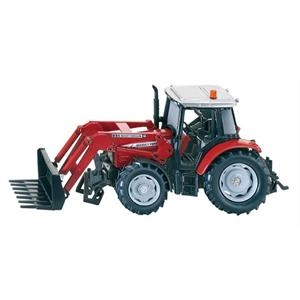 Massey Ferguson avec chargeur Siku test