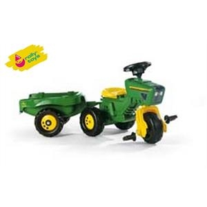 John Deere Trac avec remorque Rolly Toys test