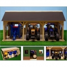 Hangar en bois 55x77,5x38 cm 1:16 Kids Globe