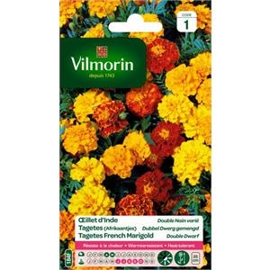 Tagetes Dubbel Dwerg gemengd - S1 test