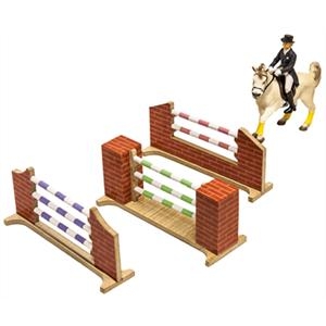 Springen hindernissen voor paarden (3x) Kids Globe test