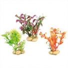 Aquatic Plantje Met Stenen - S