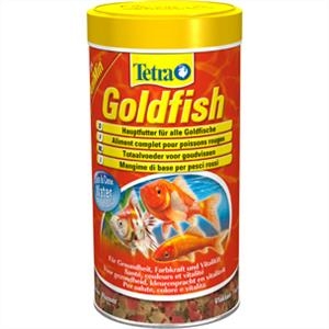 Tetra Goldfish Vlokken test