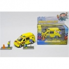 Ambulance jaune + Accessoires Kids Globe