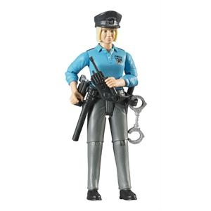 Femme policier avec accessoires Bworld test