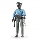 Femme policier avec accessoires Bworld